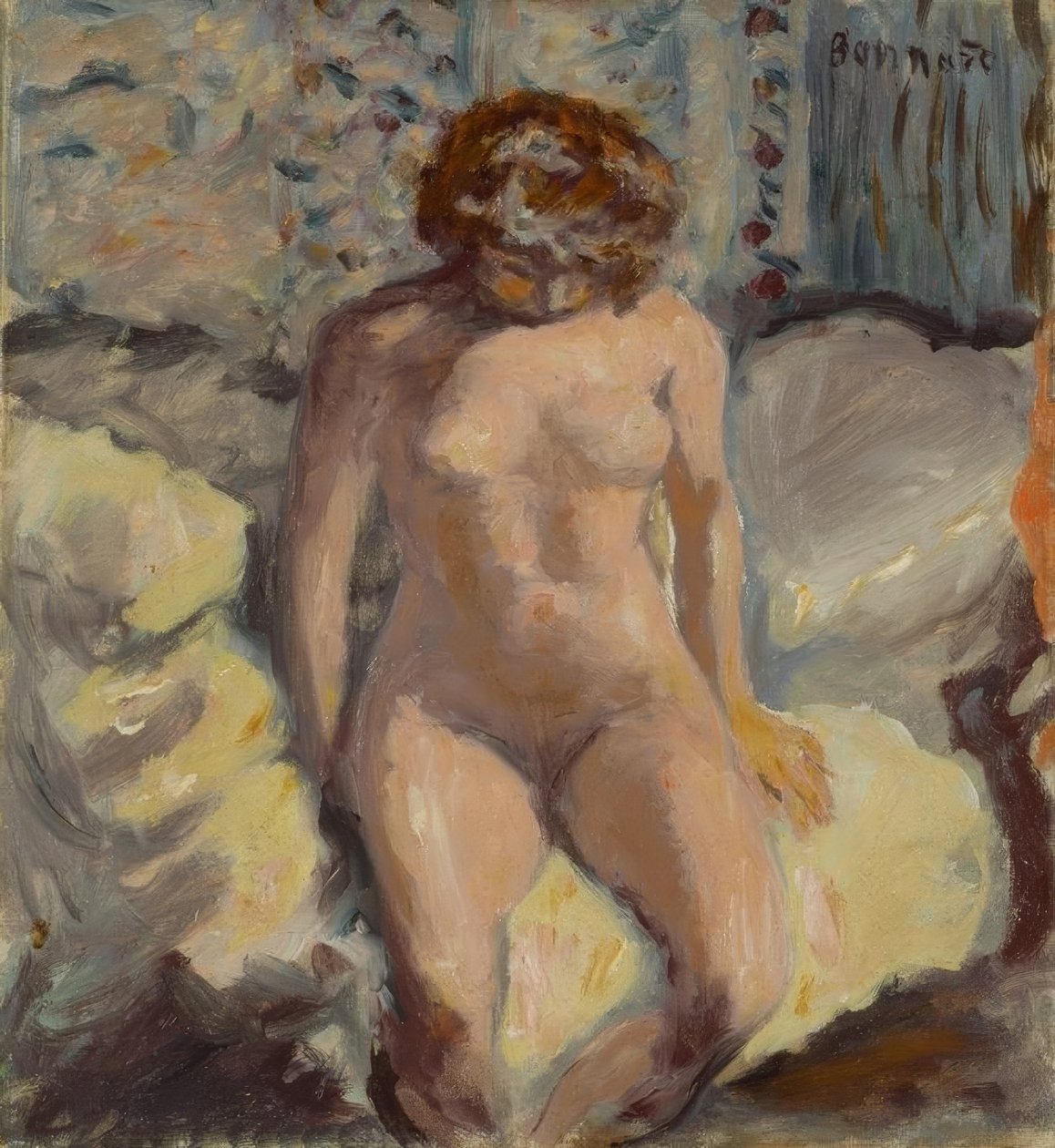 Kvinnlig naken av Pierre Bonnard