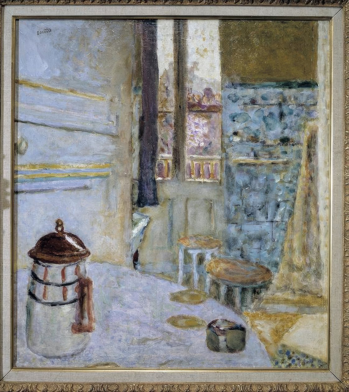 KAFFEBRYGGARE av Pierre Bonnard