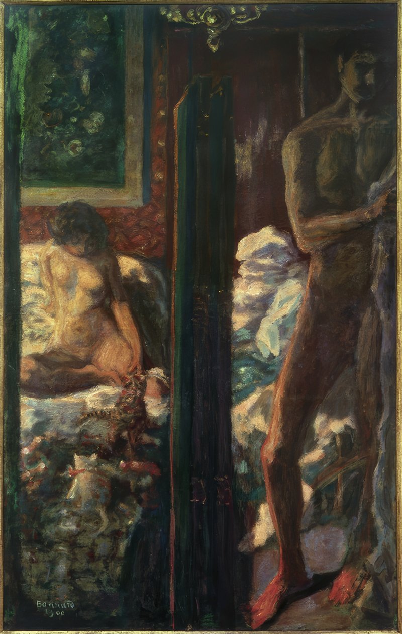Mannen och kvinnan av Pierre Bonnard