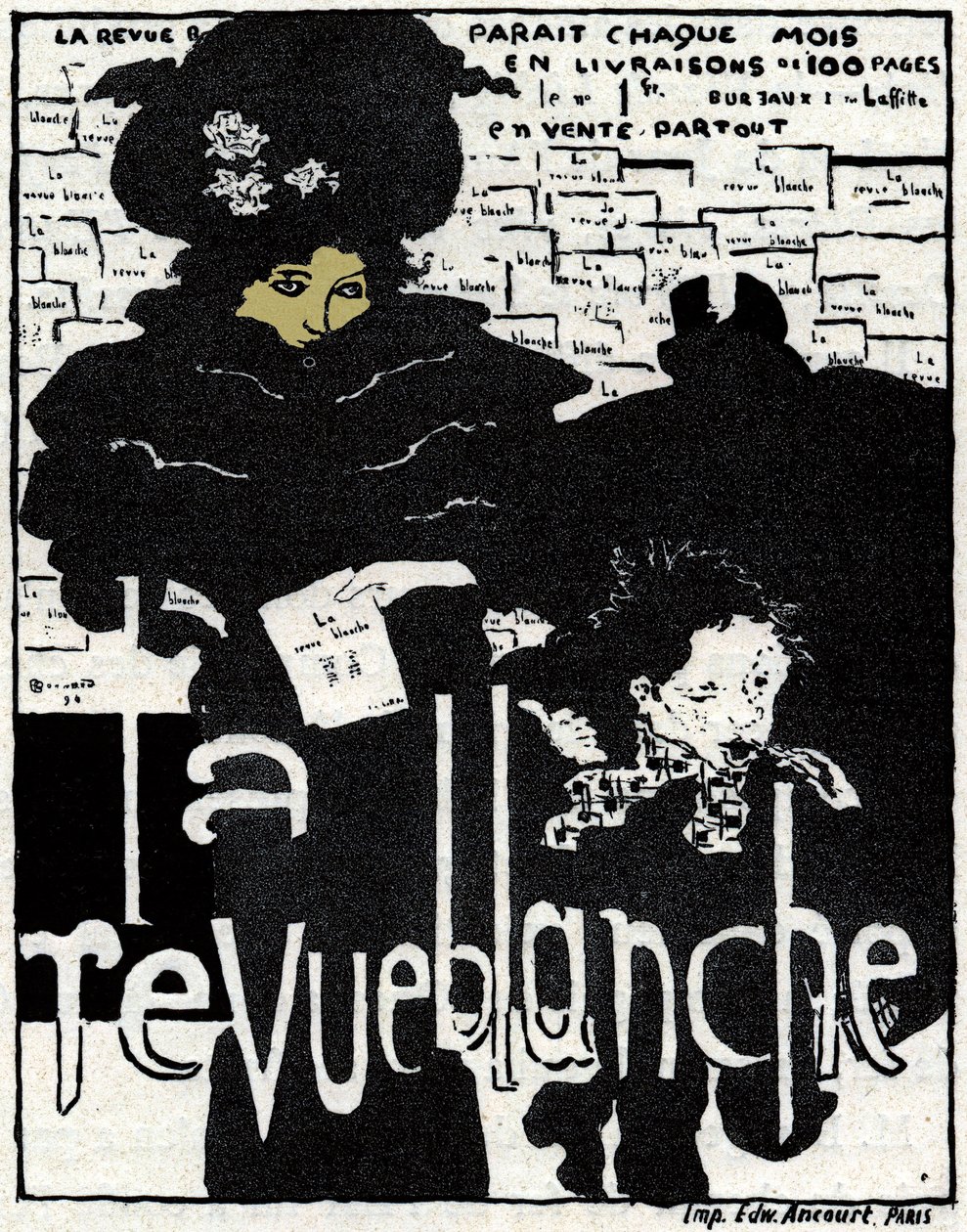The White Review, 1896 av Pierre Bonnard