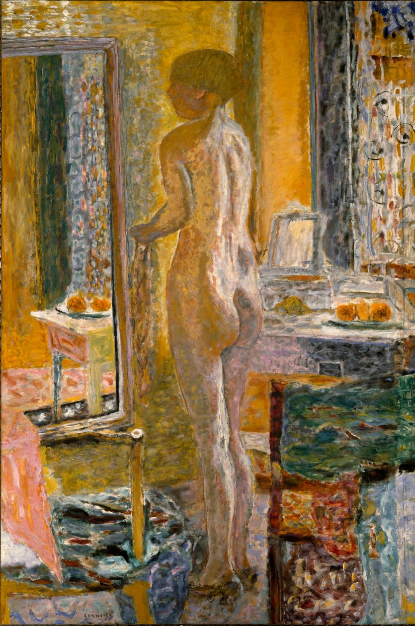 Toaletten av Pierre Bonnard