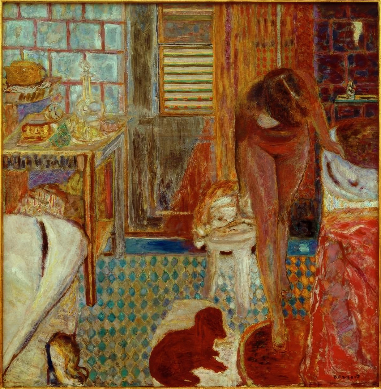 Badrummet av Pierre Bonnard