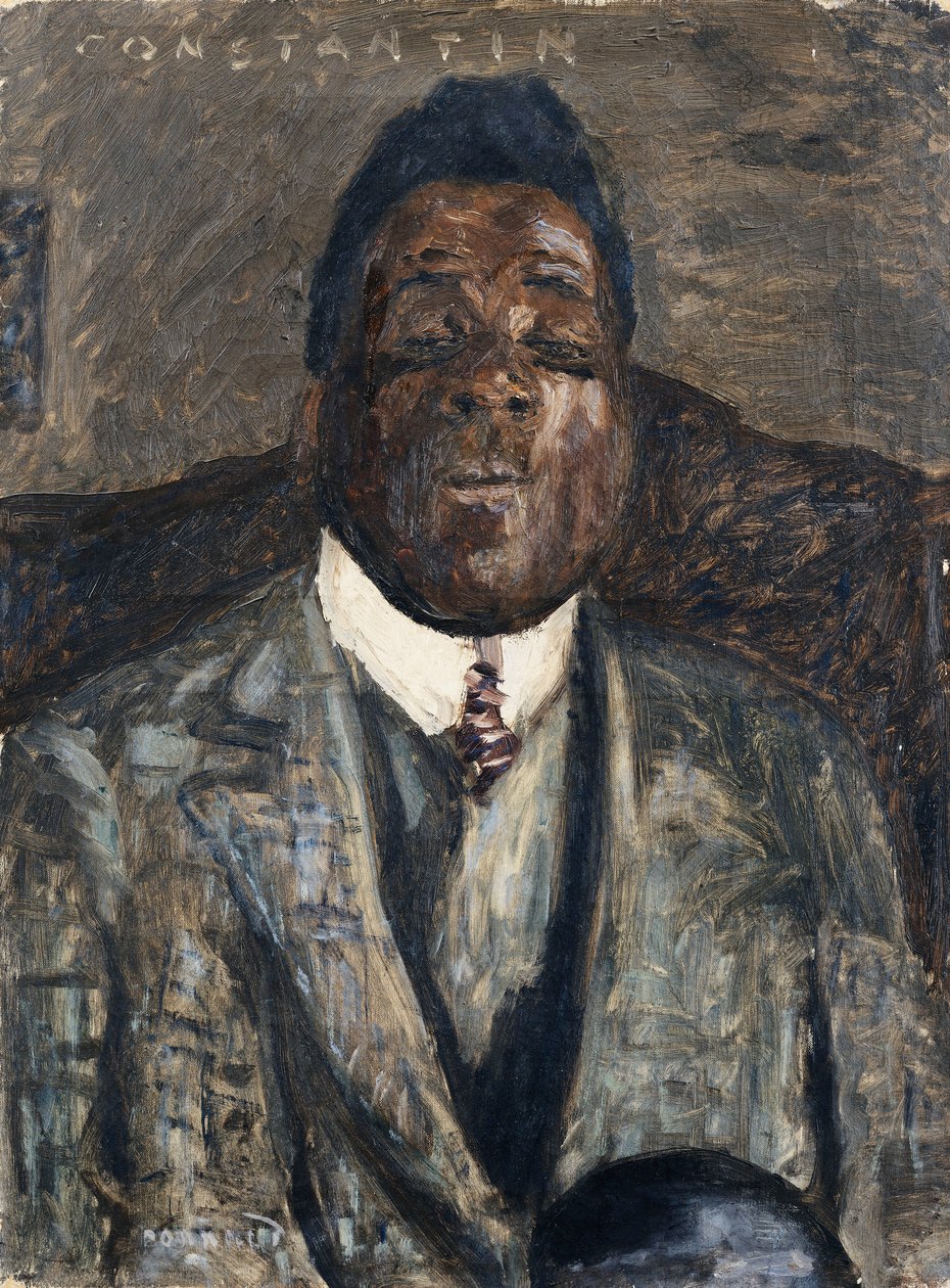 Den svarte Konstantin av Pierre Bonnard