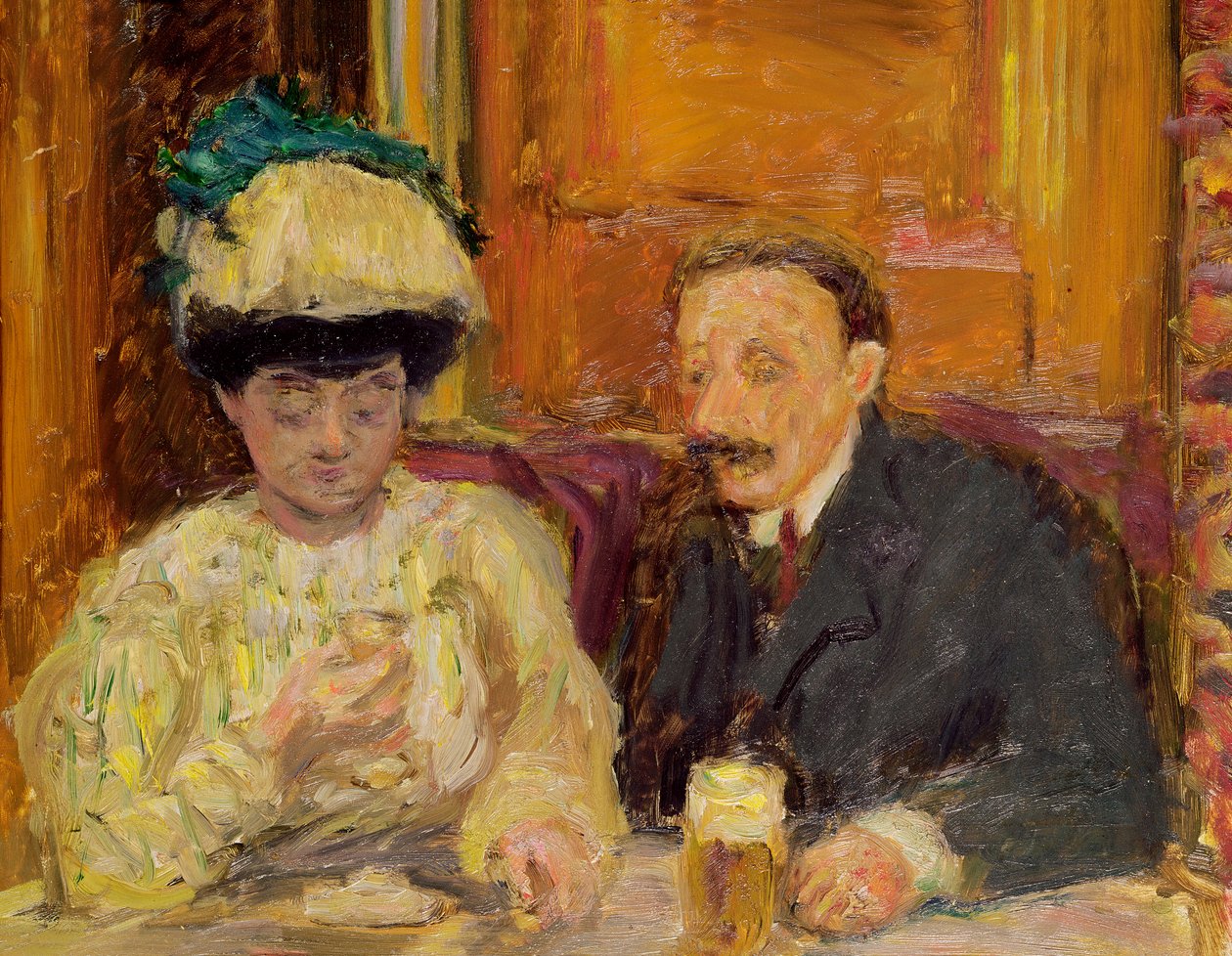 Det lilla kaféet, 1900 av Pierre Bonnard