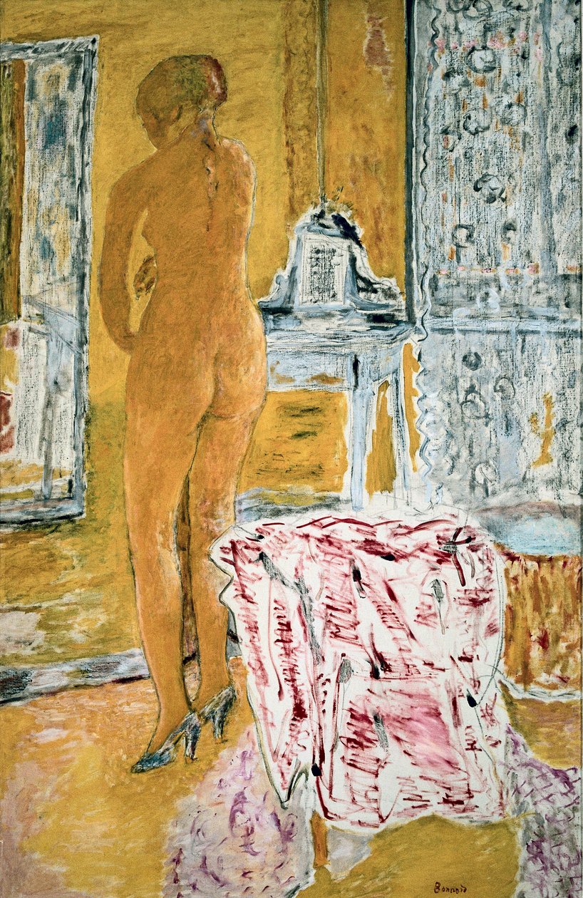 "Den stora gula naken" av Pierre Bonnard