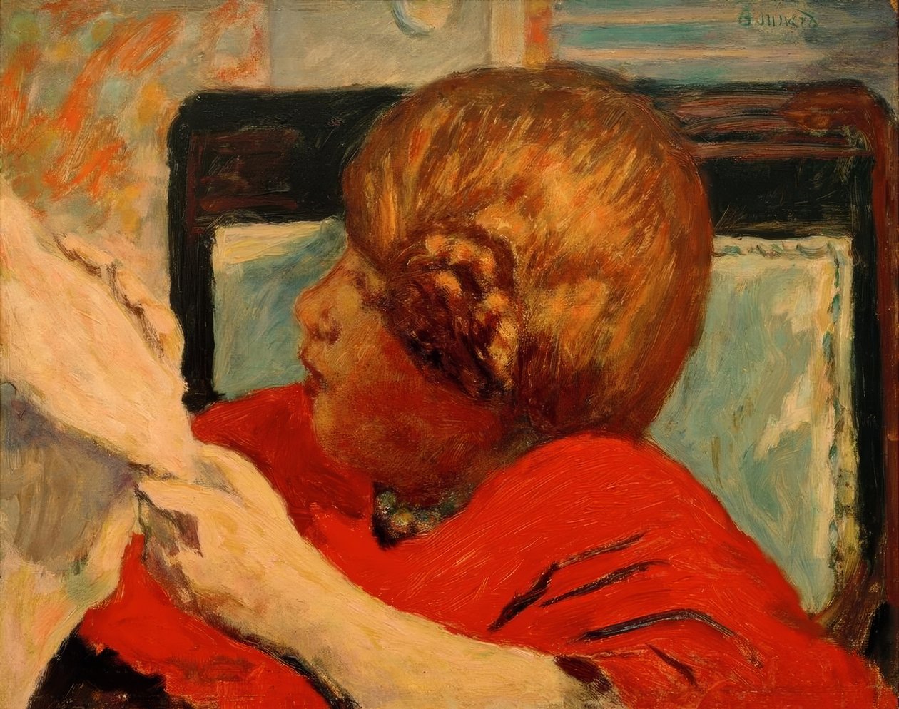 Läsning av Pierre Bonnard