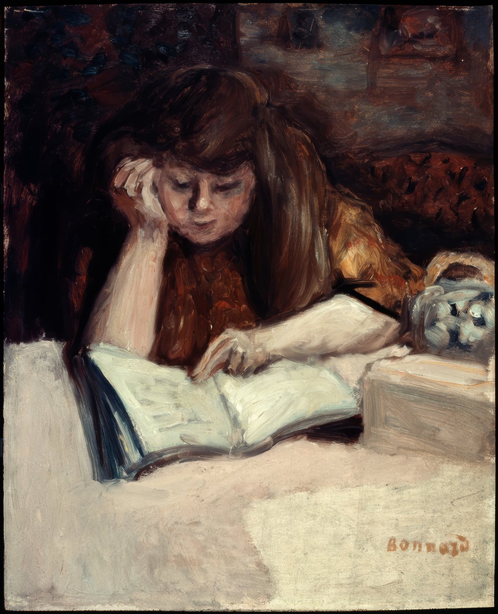 Läslampa av Pierre Bonnard