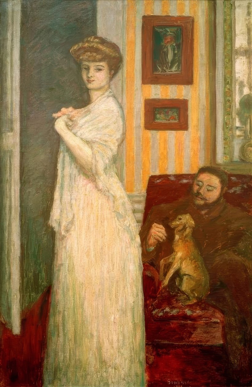 Misia Godebska och Thadée Natanson av Pierre Bonnard