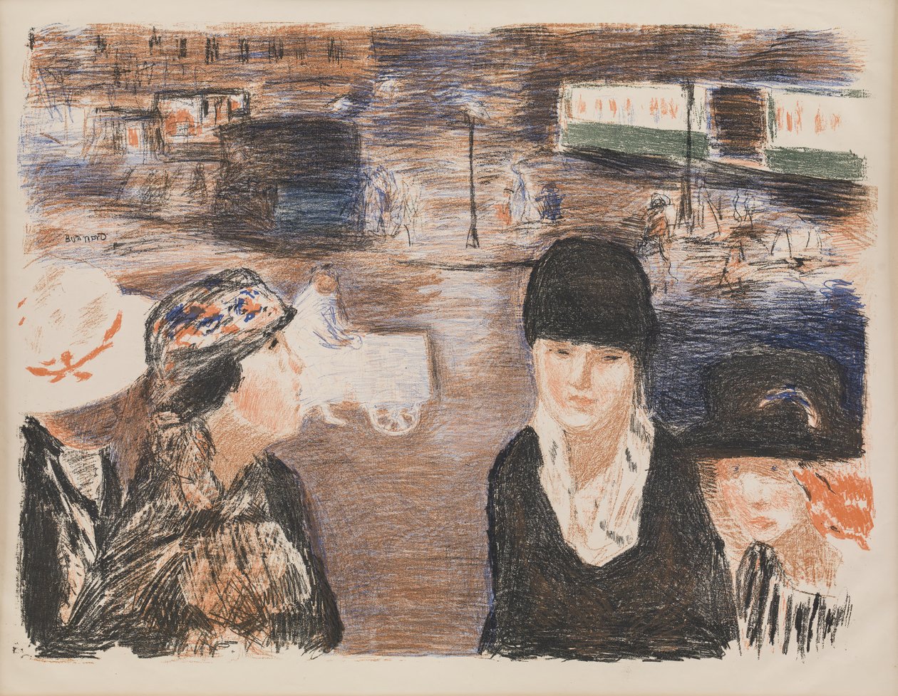 Place Clichy av Pierre Bonnard