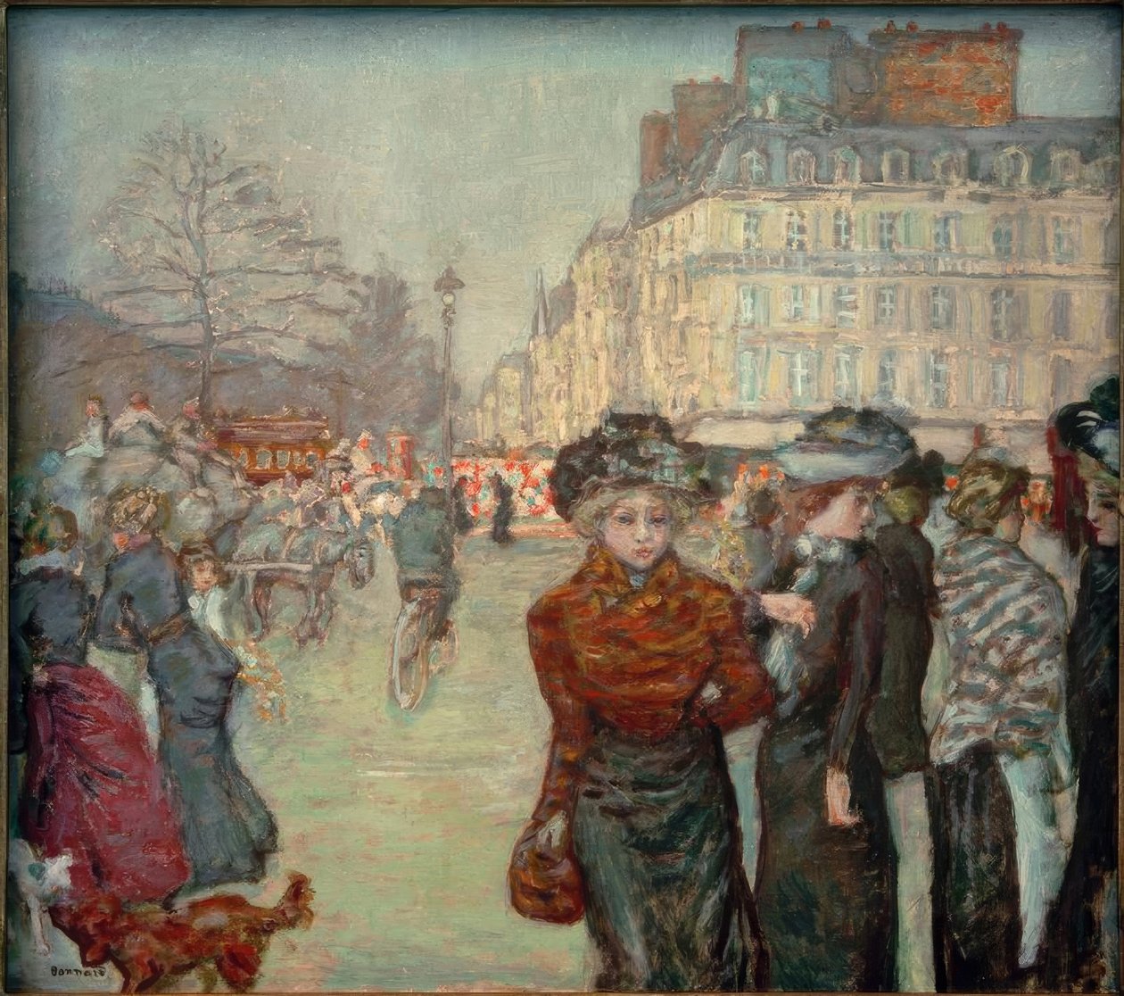Place Clichy av Pierre Bonnard