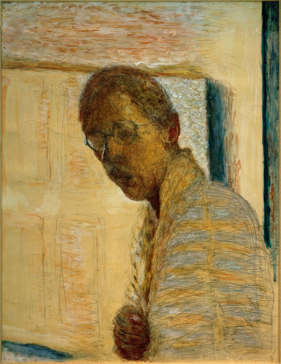 Porträtt av konstnären (Självporträtt) av Pierre Bonnard