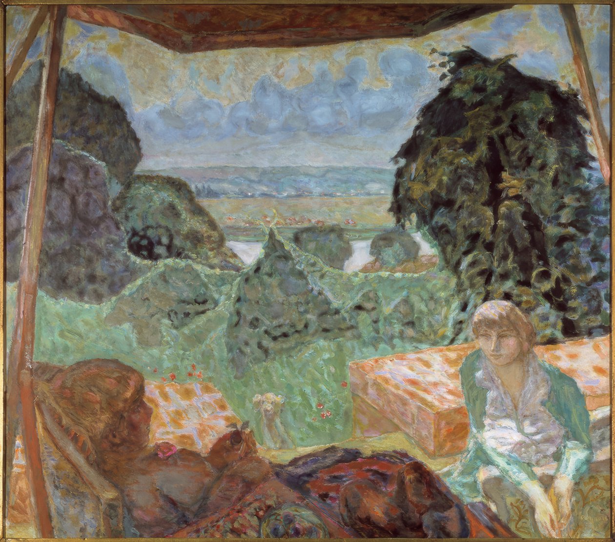 Sommar i Normandie av Pierre Bonnard