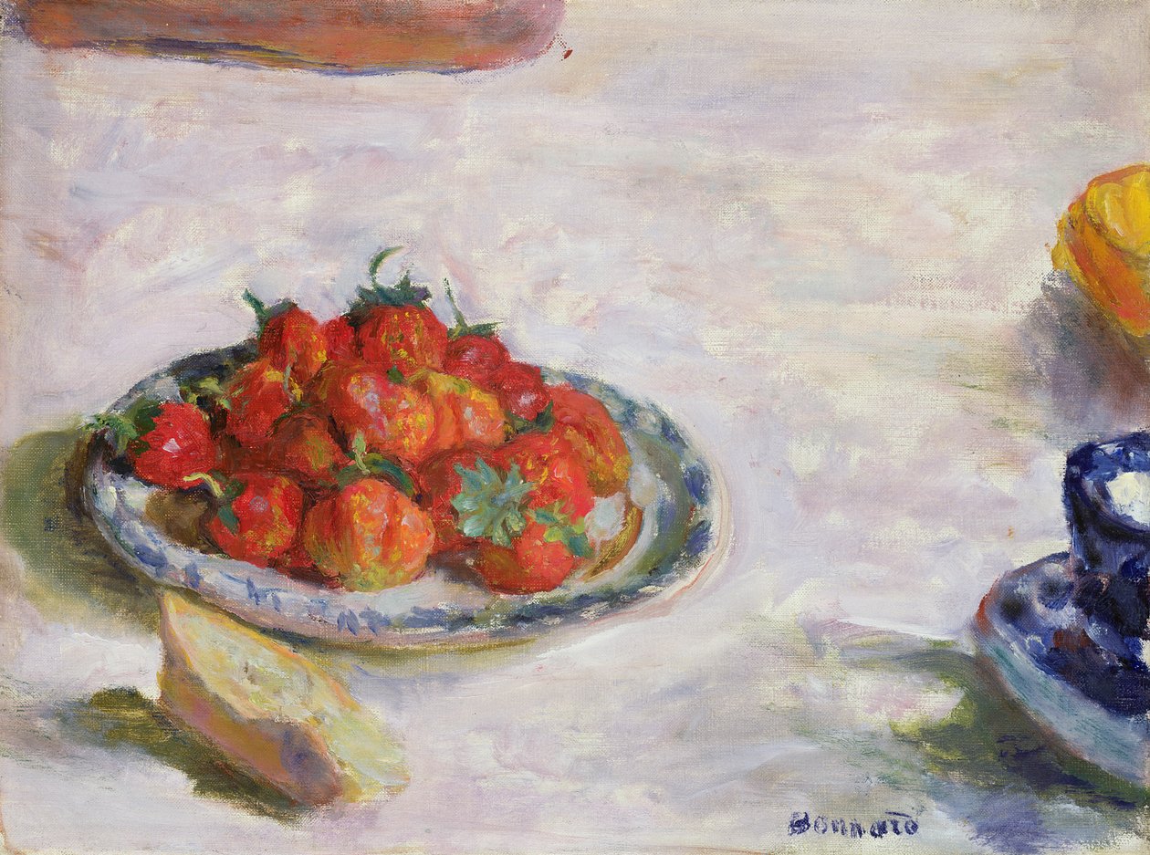 Jordgubbar, 1922 av Pierre Bonnard