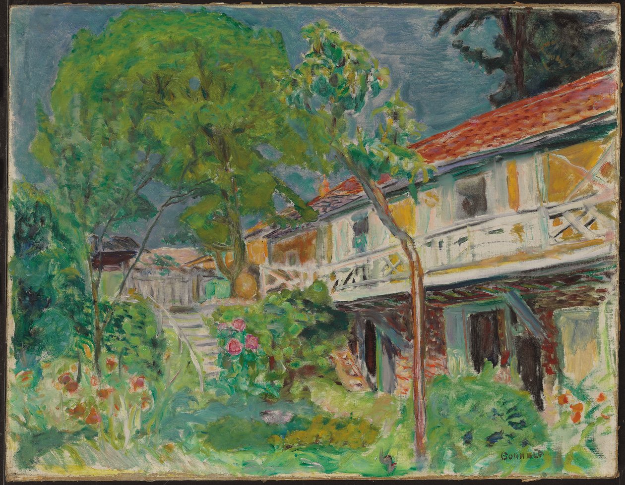 Sommarhimmel av Pierre Bonnard