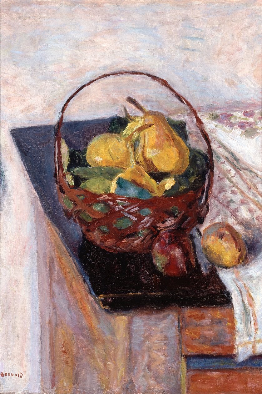Fruktkorgen av Pierre Bonnard