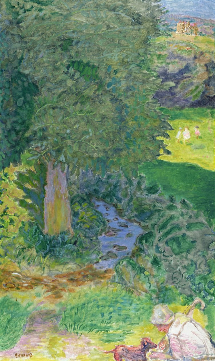 Strömmen, ca 1916 av Pierre Bonnard