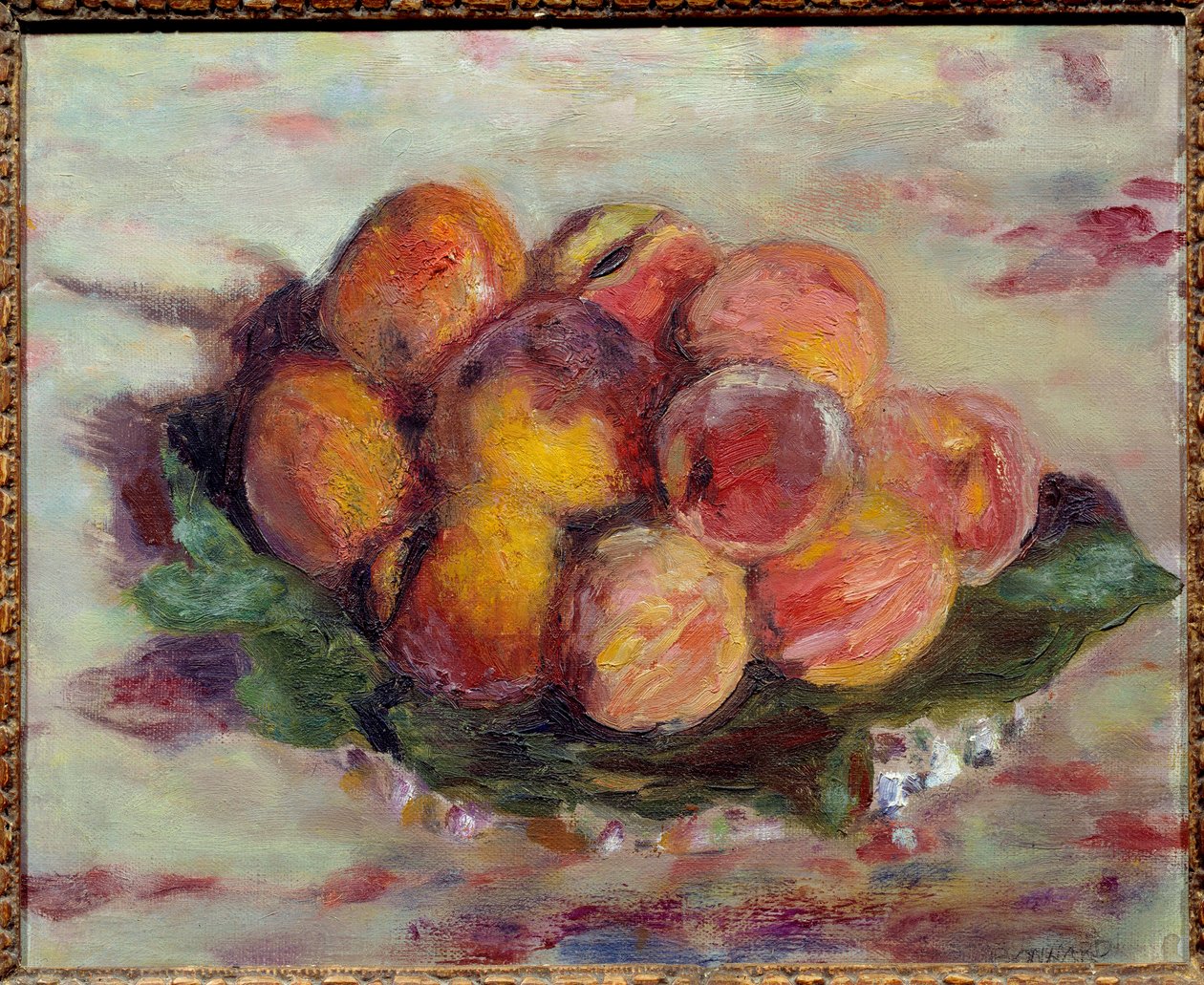 Persikorna av Pierre Bonnard