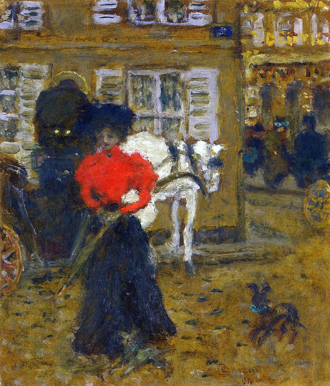 Kvinna på gatan, 1894 av Pierre Bonnard