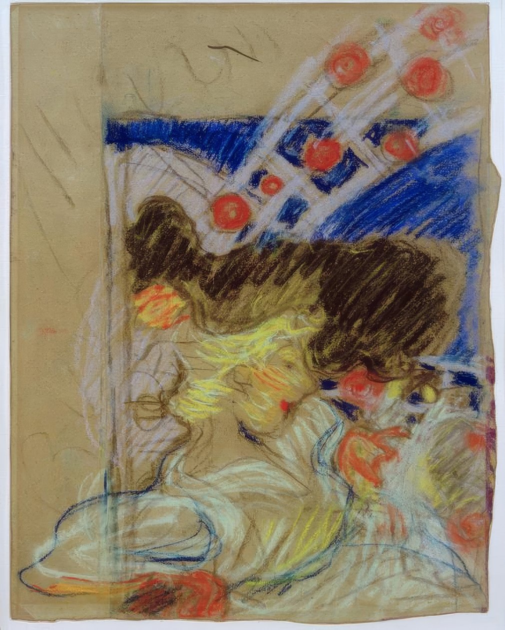 Studie för Moulin Rouge-affischen av Pierre Bonnard