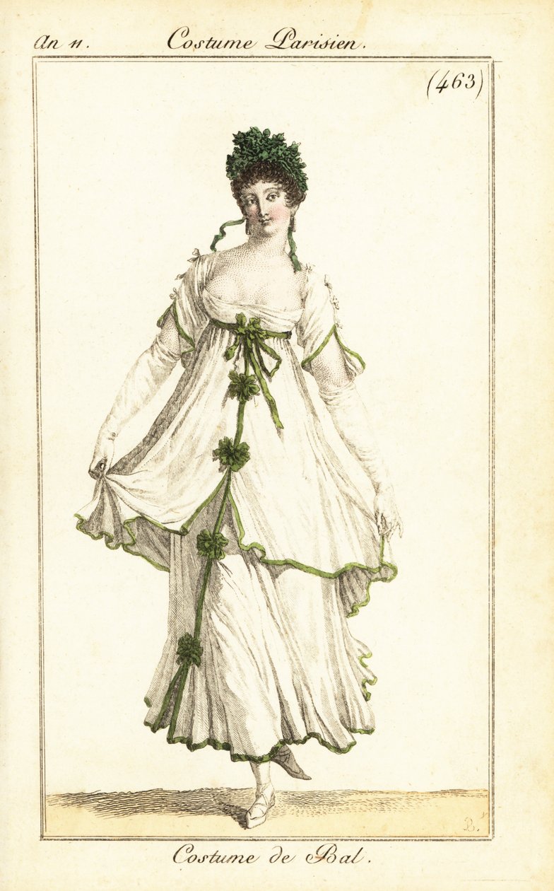 Kvinna som dansar på en bal, Paris av Pierre Charles Baquoy