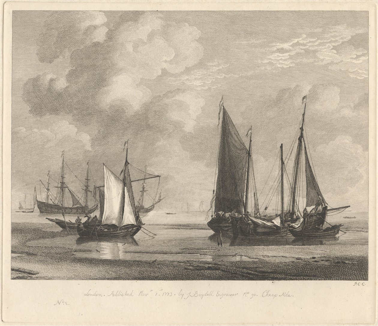 Marin studie nr 2 av Pierre Charles Canot