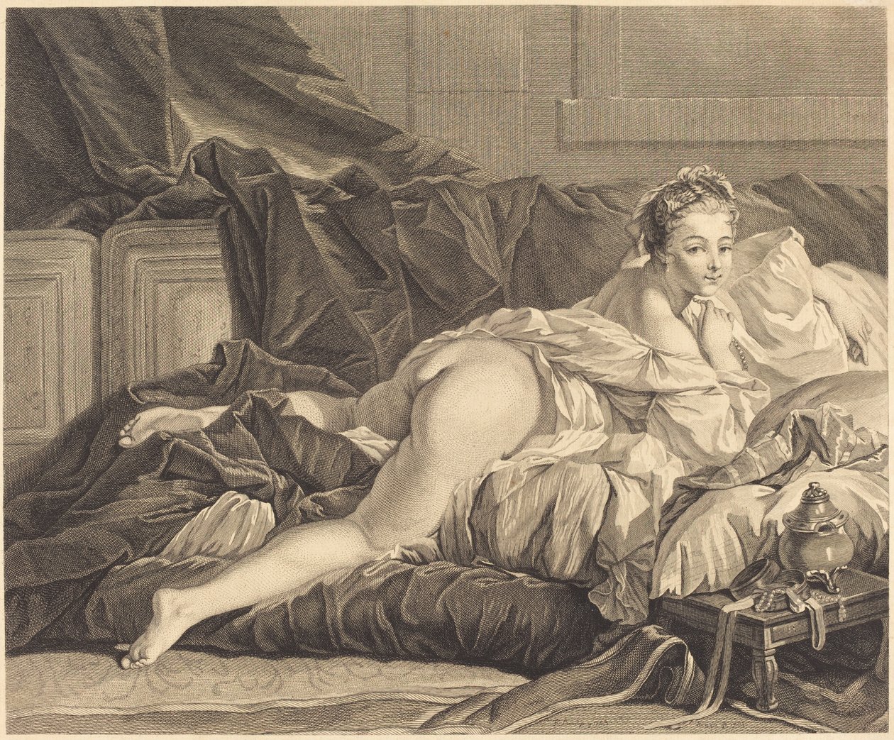 Alarmet av Pierre Charles Levesque after François Boucher