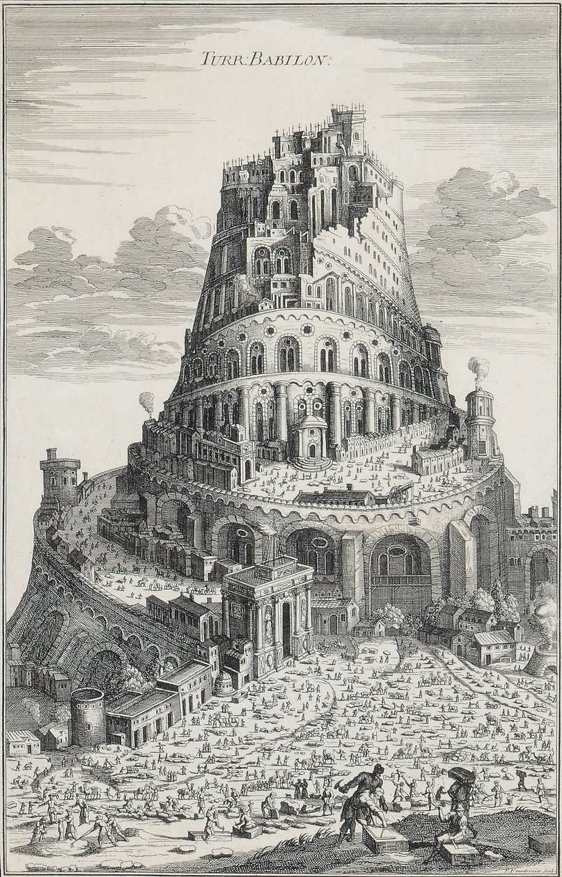 Babylons torn av Pierre Fourdrinier