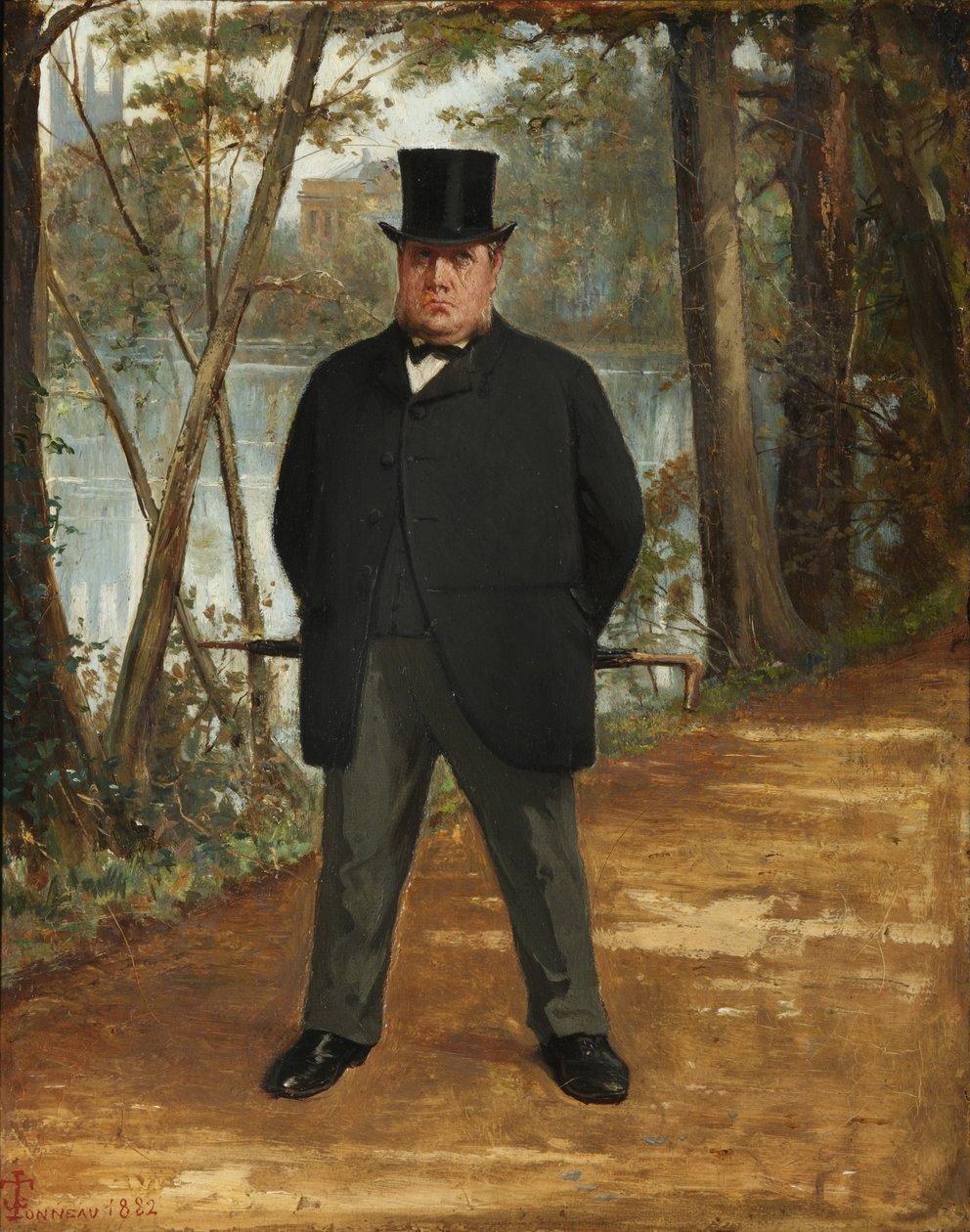 John Edward Henderson av Pierre François Joseph Tonneau