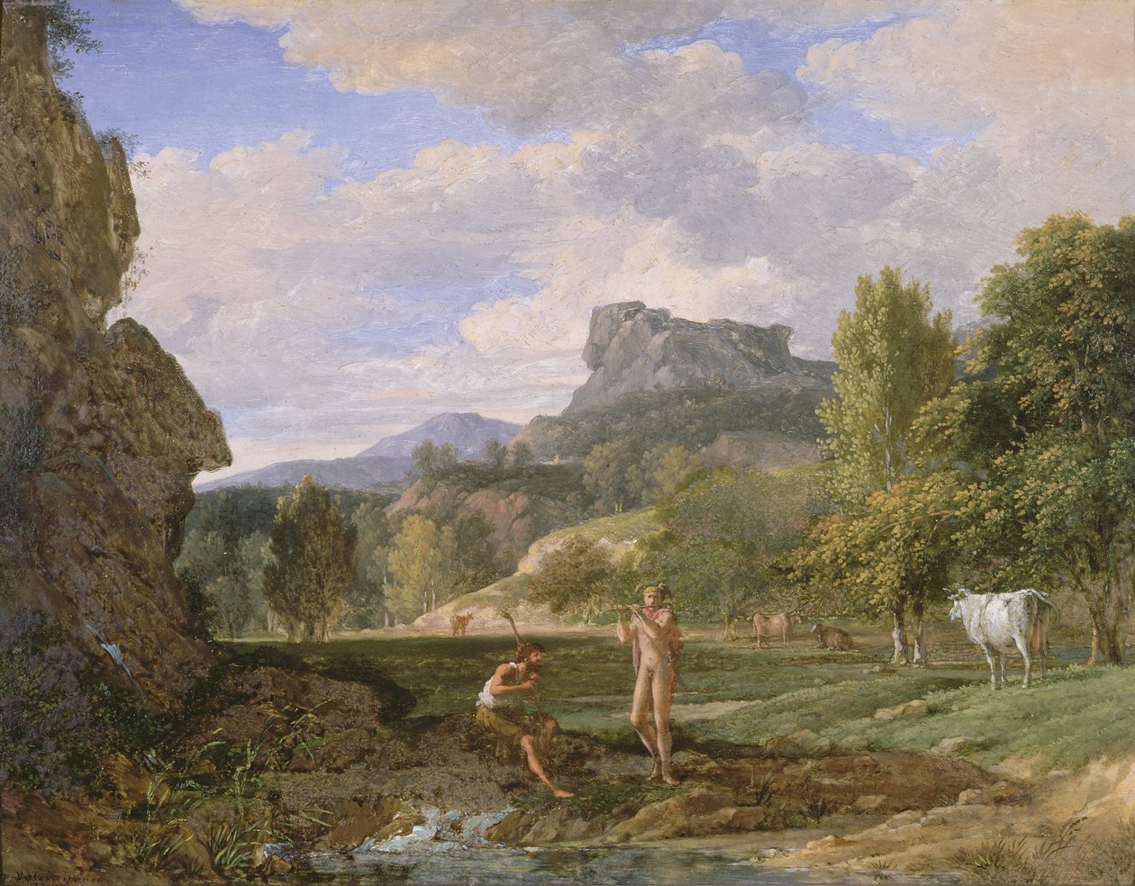 Merkurius och Argus, 1793 av Pierre Henri de Valenciennes