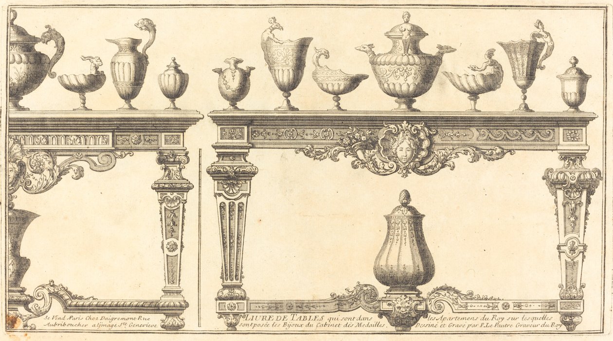 Tabellbok av Pierre Lepautre