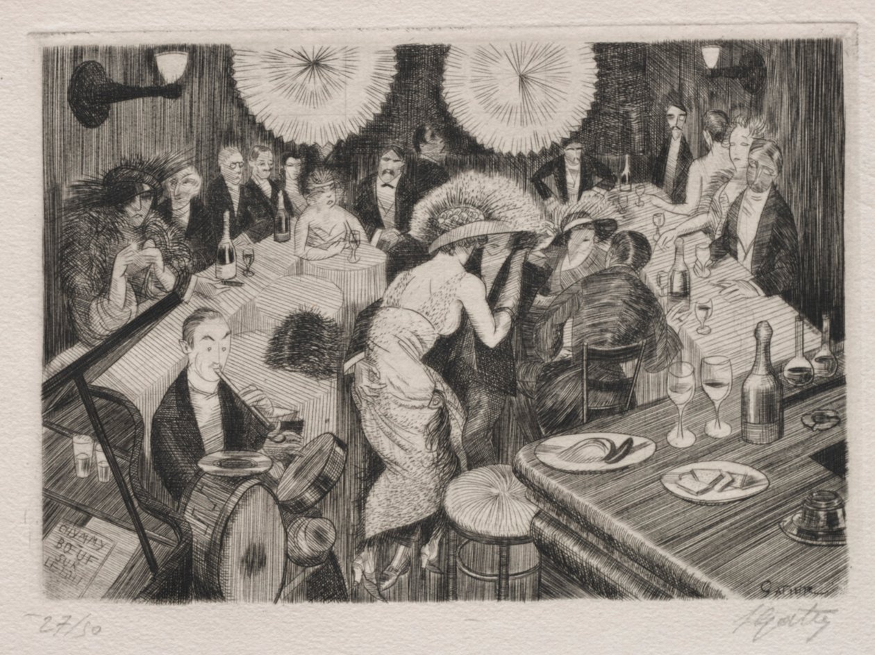 Boeuf sur le Toit av Pierre Louis Gatier