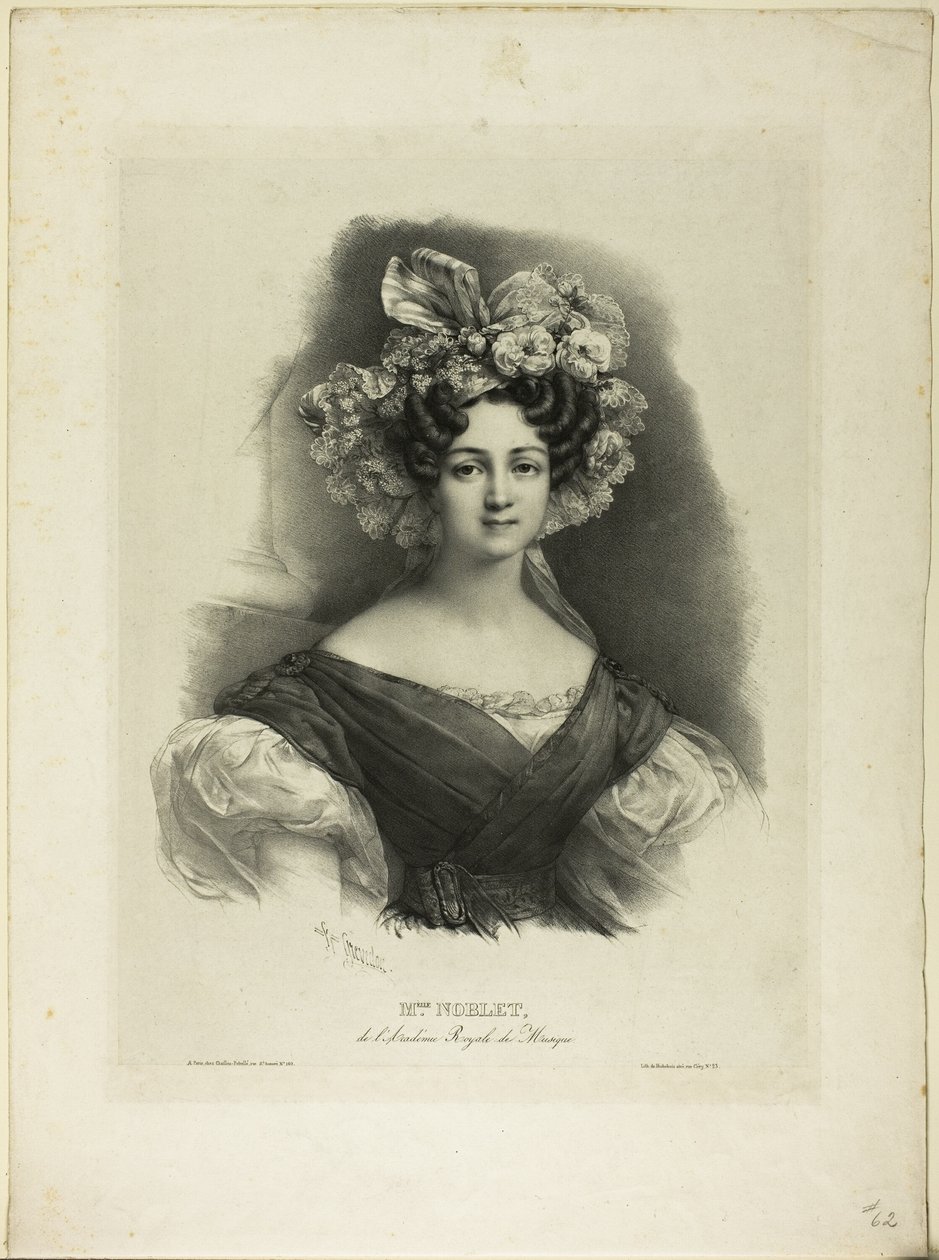 Fröken Noblet av Pierre Louis Henri Grevedon