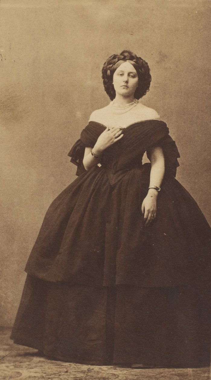 Les Beau Cleavage, 1860-talet. av Pierre Louis Pierson