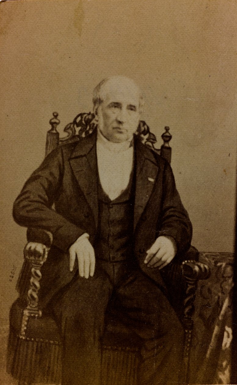 Porträtt av Paul-Marc-Joseph Chenavard av Pierre Louis Pierson
