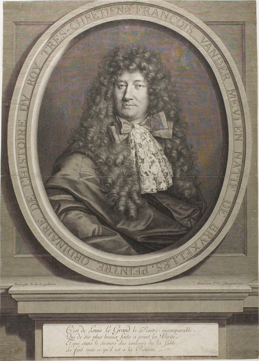 Francois Van der Meulen av Pierre Louis van Schuppen