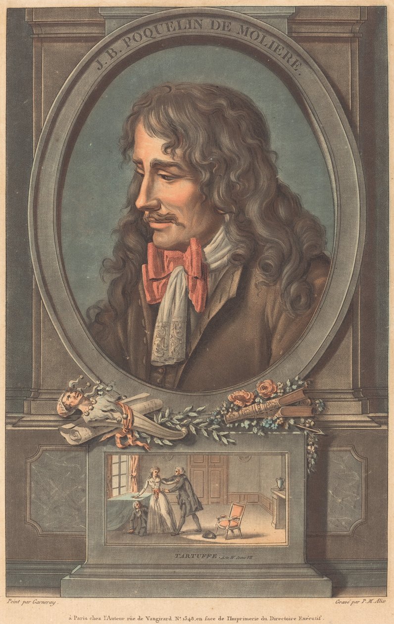 J.B. PO Cholind Moliere. av Pierre Michel Alix