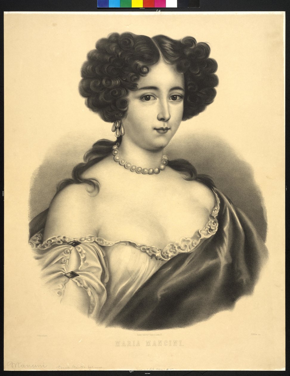 Mary Mancini av Pierre Mignard