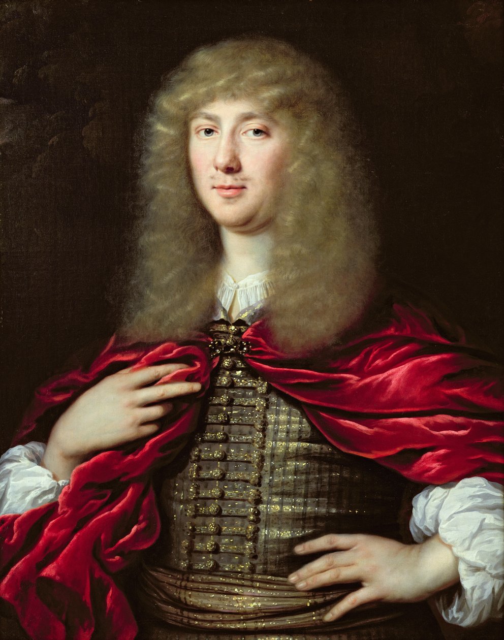 Porträtt av Sir John Chardin (1643-1712) av Pierre Mignard