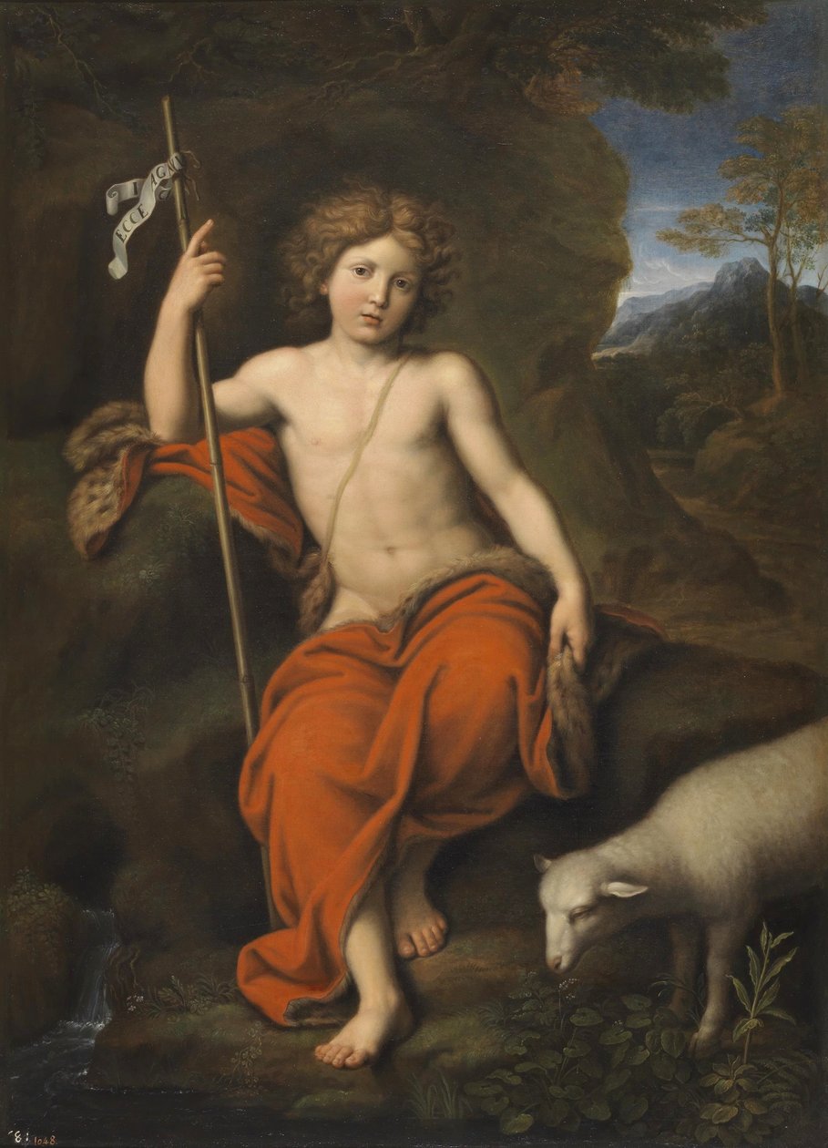 Sankt Johannes Döparen av Pierre Mignard