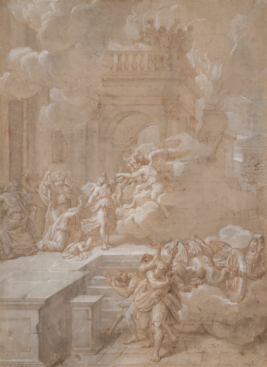 Medea som dödar sina barn av Pierre Monier