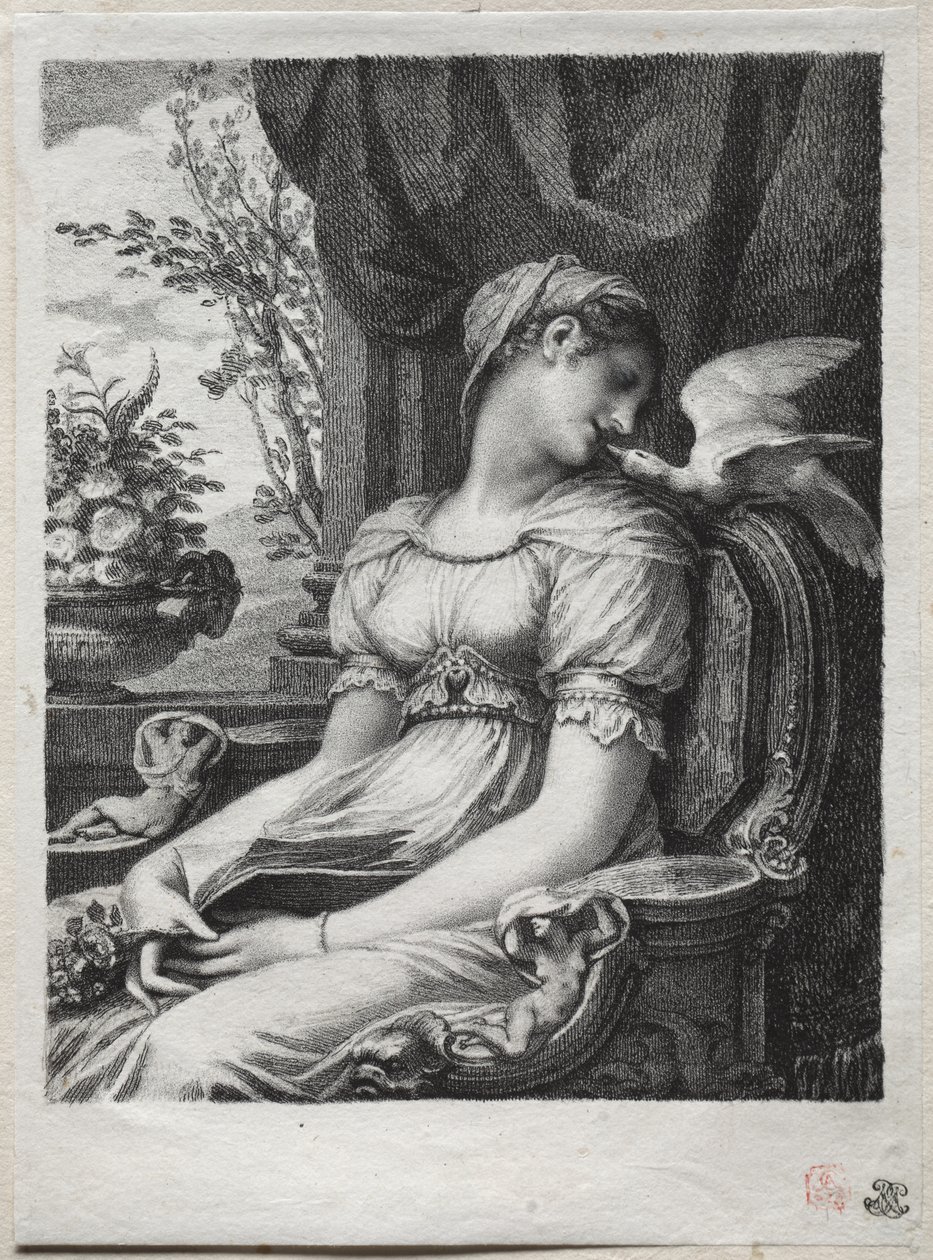 Meditation av Pierre Paul Prud
