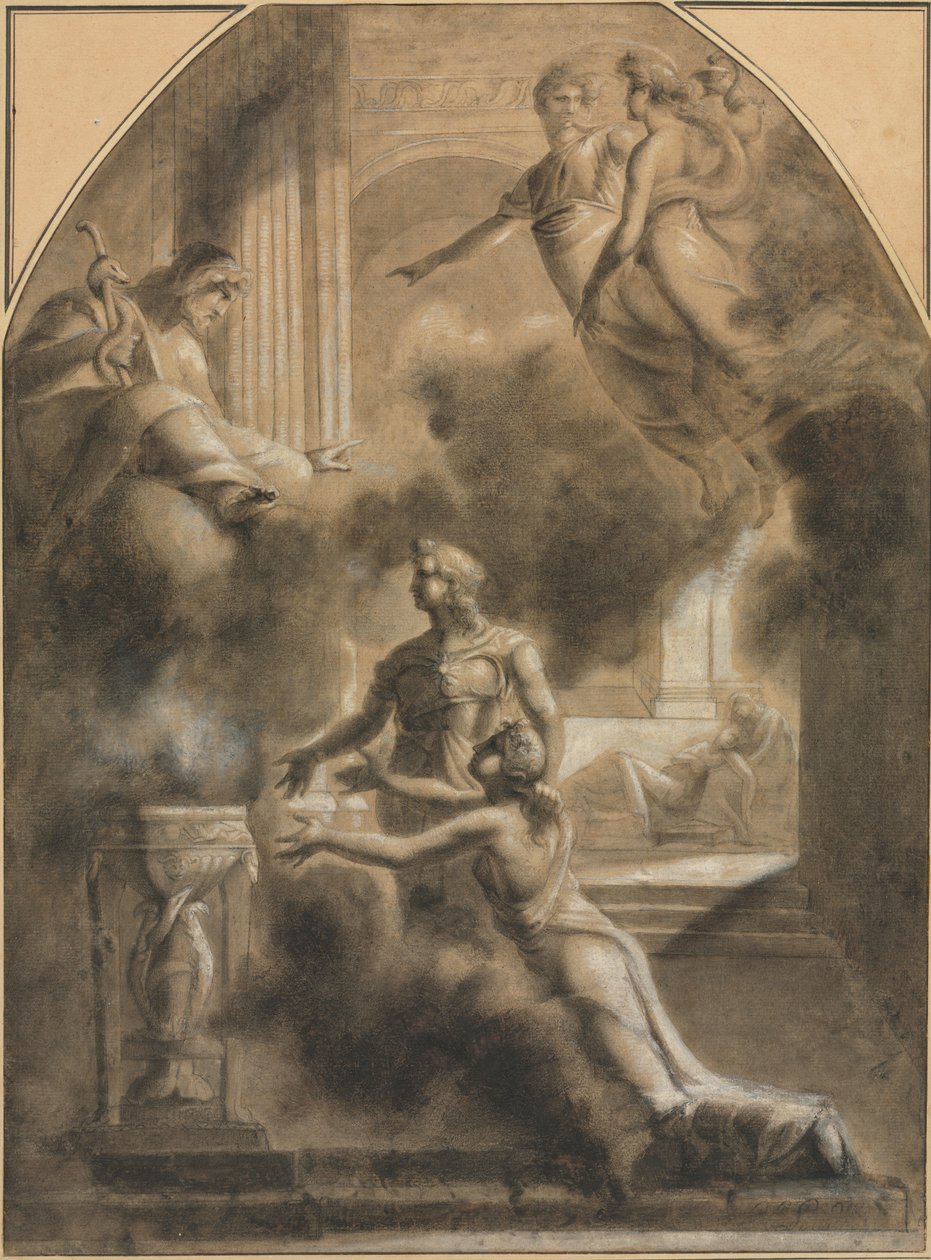Mytologisk scen av Pierre Paul Prud