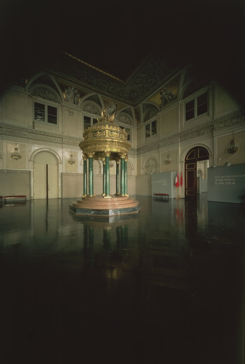 Modell av en tempelrotunda av Pierre Philippe Thomire