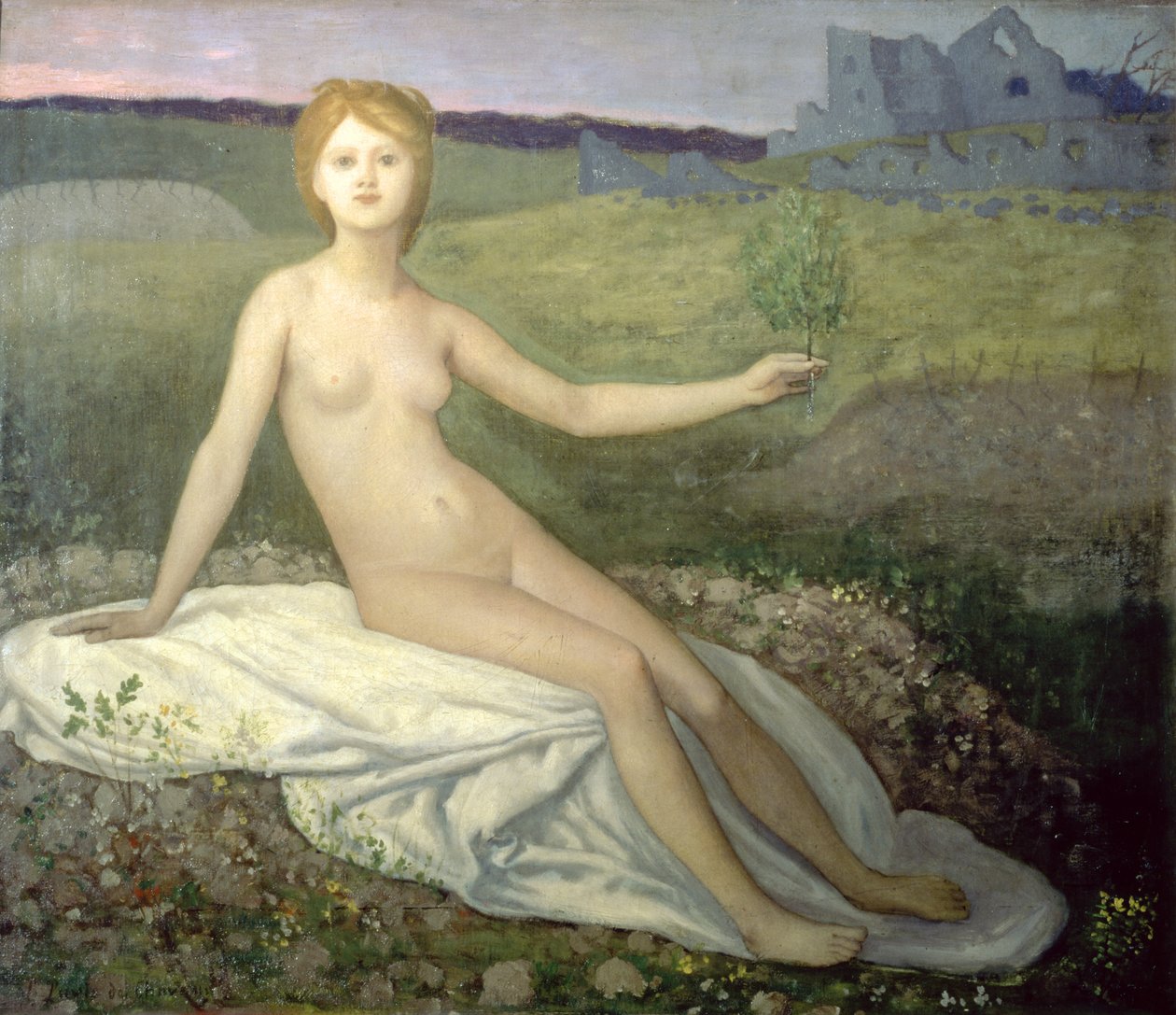 Hope, 1871-2 (se 204644) av Pierre Puvis de Chavannes