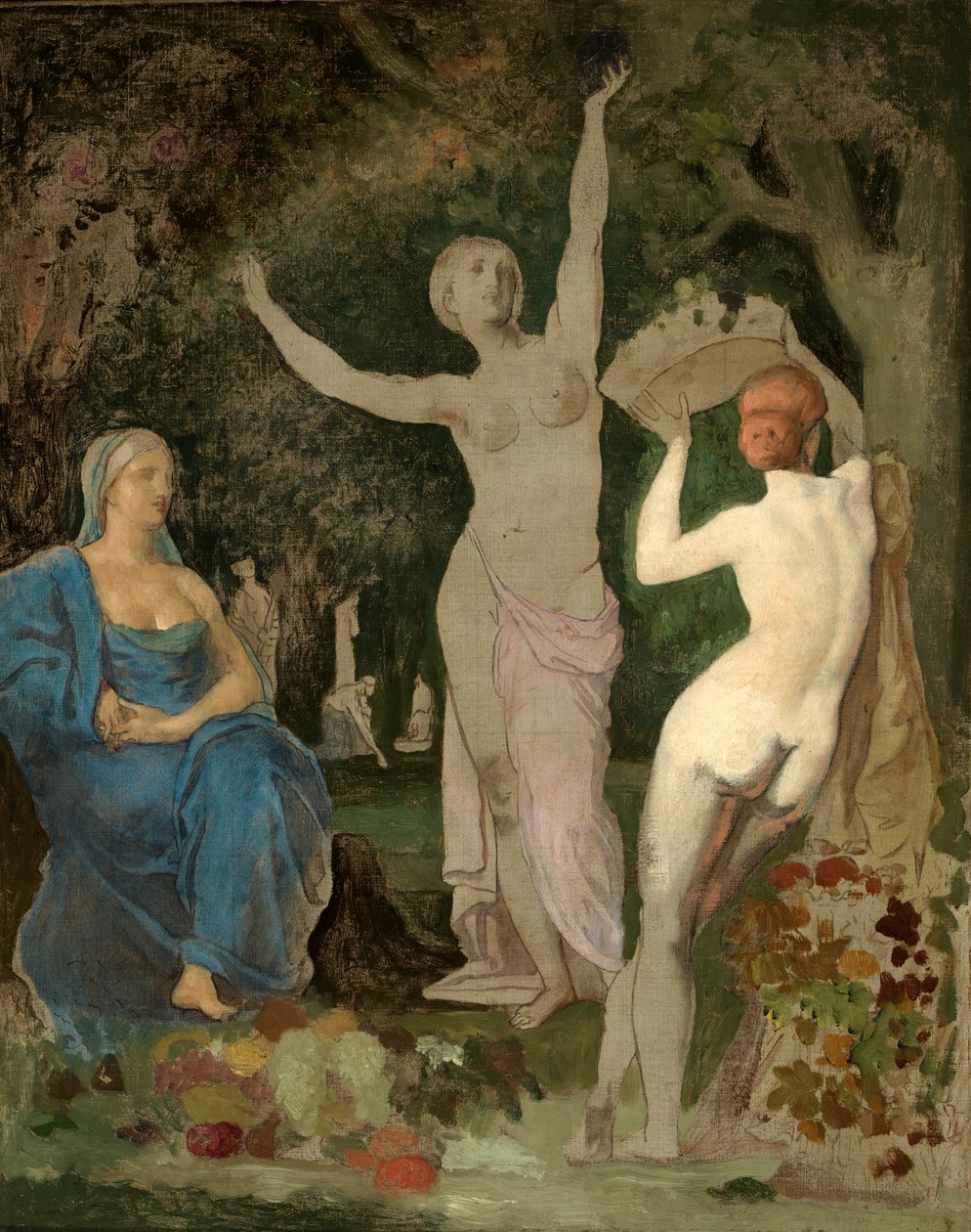 Hösten, ca. 1864. av Pierre Puvis de Chavannes