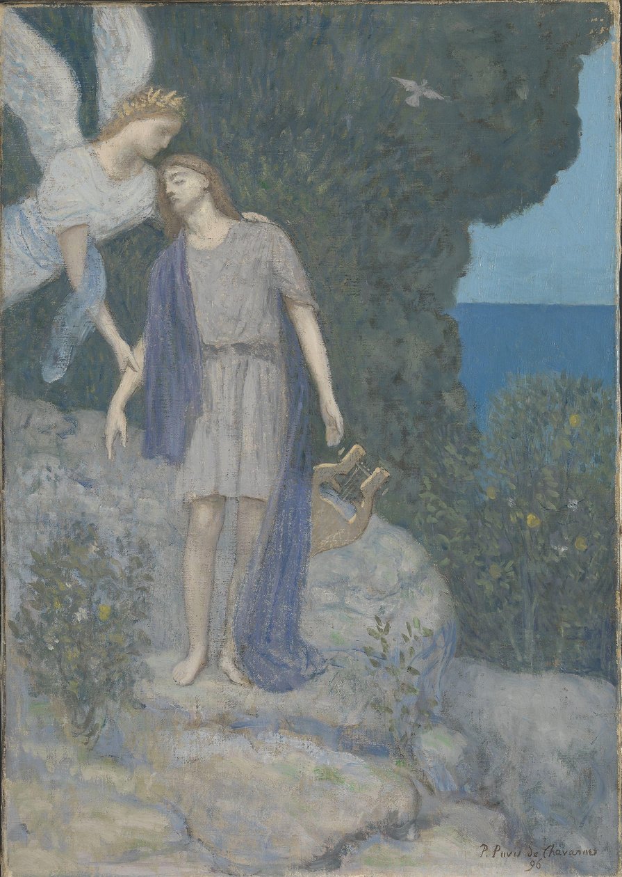 Poeten av Pierre Puvis de Chavannes