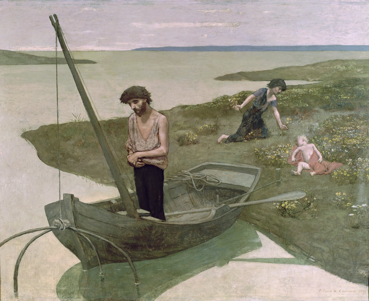 Den stackars fiskaren av Pierre Puvis de Chavannes
