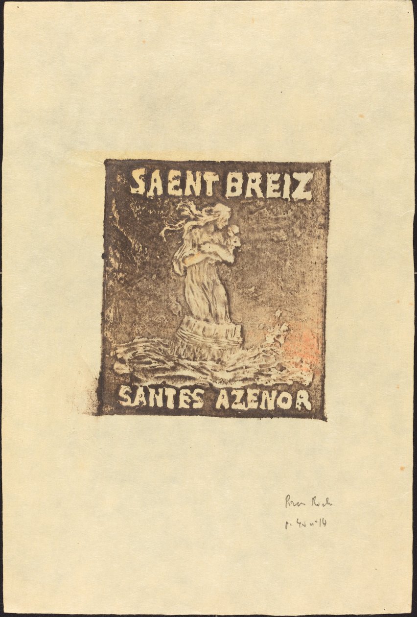 Sainte Azenor de Goelo av Pierre Roche