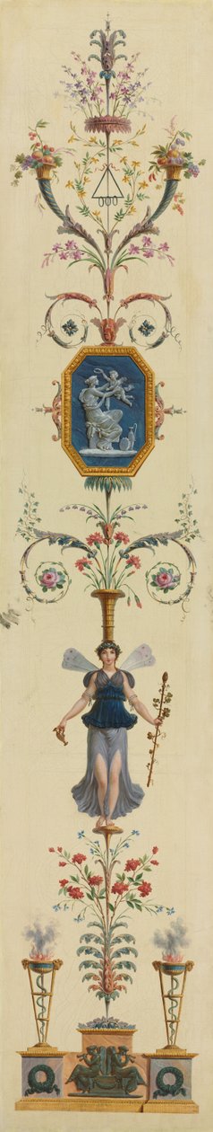 Dekorativ panel, 1790-tal. av Pierre Rousseau