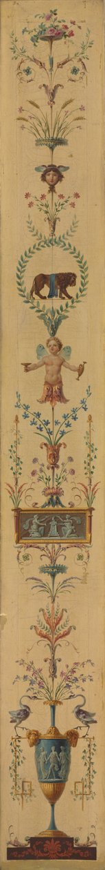 Dekorativ panel, 1790-tal. av Pierre Rousseau